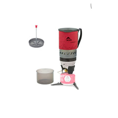 MSR WindBurner 1-liter pot with BPA-free lid ready for travel