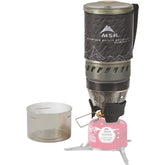 MSR WindBurner stove system in windy conditions delivering rapid boils.