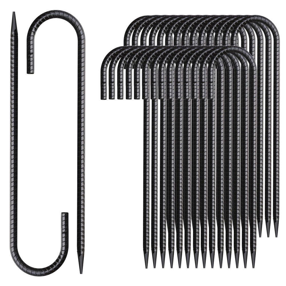 MSWY Rebar Stakes with hook provide strong tent and canopy anchoring for windy conditions
