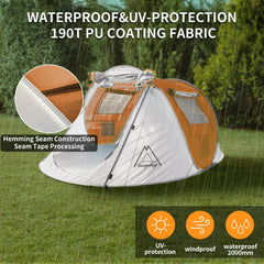 Mtenplay TENPLAY tent with automatic setup for effortless deployment