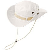 Mtgluk Fishing Hat front view with wide brim