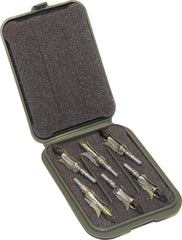 MTM BHM foam inserts keep broadheads silent and securely held during transport.