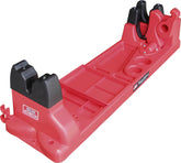 MTM GV30 Gun Vise for gunsmithing and cleaning, free-standing red model