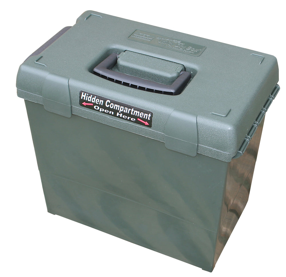 MTM SPUD2-11 top lid compartment shows organized storage and moisture resistance.