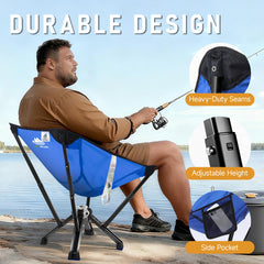 MTRVR ergonomic seat with breathable fabric supports all-day comfort.
