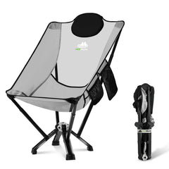 MTRVR high-back chair for indoor-outdoor relaxation, supporting neck and back.