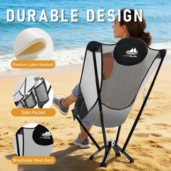 MTRVR tear-resistant fabric seat ensures long-lasting comfort.