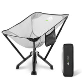 MTRVR heavy-duty camping chair close-up showing the aircraft-grade frame for reliable outdoor support.