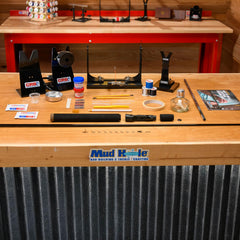 Mud Hole Core Hand Wrapper enabling precise wrap control.