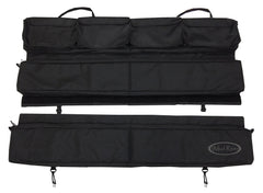 Mud River truck seat organizer top pockets offer quick-access gear