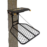 MUDDY The Boss Hang-On Stand silent straps for stealthy hunts.