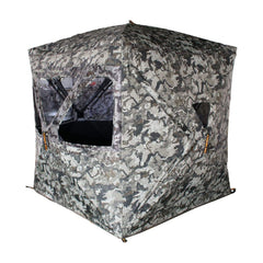 Infinity 3-Man blind side windows for wide field of view