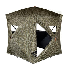 Muddy Infinity Evo Max ground blind Rugged Spider Hub frame enables rapid setup