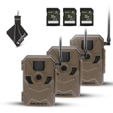 MUDDY Merge trail camera front view for reliable wildlife monitoring in the field.