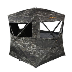 Muddy Prevue Evo Max Rugged Spider Hub frame enables fast assembly in the field.