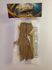 Muddy River Trotlines circle hooks provide secure catches and smoother setups
