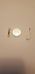 Muddy River MRTB20 is hand tied in the USA with quality hooks and swivels for trusted strength.