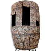 MUDDY Roof Kit on Liberty Tripod with full surround coverage for concealment.