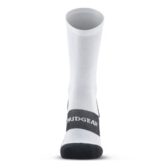 MudGear crew socks breathable-knit design helps keep feet dry.