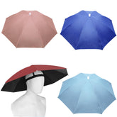Wine color MUFEKUM umbrella hat