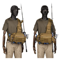 Ergonomic padded back panel and adjustable waist strap