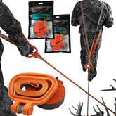MULTUS deer drag harness overview shows all-in-one hauling solution for hunters.
