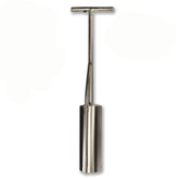 Murff's Claminator 37-inch clam gun with vent tube reduces pull weight for beach digging.
