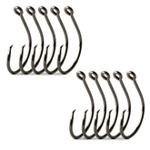Mustad Demon Offset Circle 1X Strong in black nickel 5/0 for crisp hookups