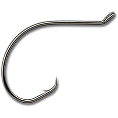 Mustad Demon black nickel finish resists corrosion for durable performance.