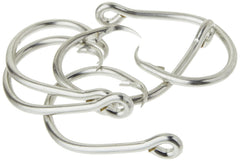 Mustad Duratin finish circle hook closeup highlighting corrosion resistance
