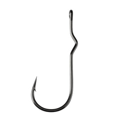 Mustad Fresh Water Popper with kinked shank for enhanced casting and hookups.