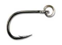 Mustad Hoodlum 4X hook with action ring for durable live bait presentation
