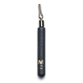 Mustad Skinny Drop Shot Weight 1/8oz front view highlights its slim profile for precise rigging.