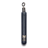 Mustad Skinny Drop Shot Weight 3/16oz seen from the front, slim profile for snag-free finesse.