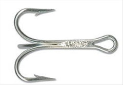 Mustad treble hook Oshaughnessy 3 Extra Strong Duratin 1/0 for reliable strength on tough lures