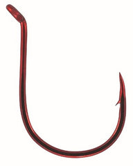 Mustad Ultra Point KVD dropshot hook, red, double-wide gap, 2/0, ideal for finesse dropshot rigs
