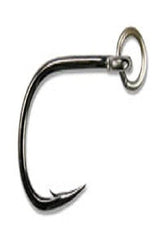 Mustad R10827BLN Ringed Hoodlum live bait hook with UltraPoint for reliable live-bait action.