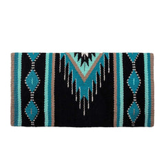 MUSTANG Del Rio NZ wool blanket folded on sofa demonstrates easy styling and quick warmth