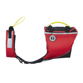 Musta ng Survival Underdog foam dog PFD with reinforced belly strap for rugged adventures.