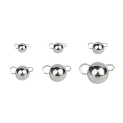 MUUNN tungsten Cheburashka weights pack shows compact sinkers for fast, clean drops.