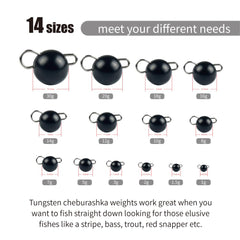 MUUNN Cheburashka weights size range showing grams options