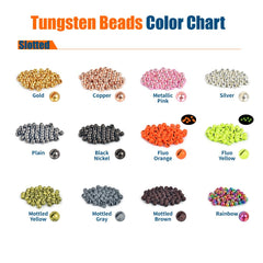 MUUNN fluo yellow 2.8mm beads boost visibility and attract bites in murky water.