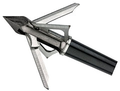 Muzzy Trocar HBX blades deploy during impact for wider wound channels