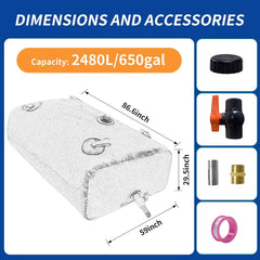 MXQMKL water bladder durable mesh coating supports rugged outdoor use.