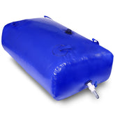 MXQMKL water bladder folded bag demonstrates compact outdoor storage for camping and disaster prep.
