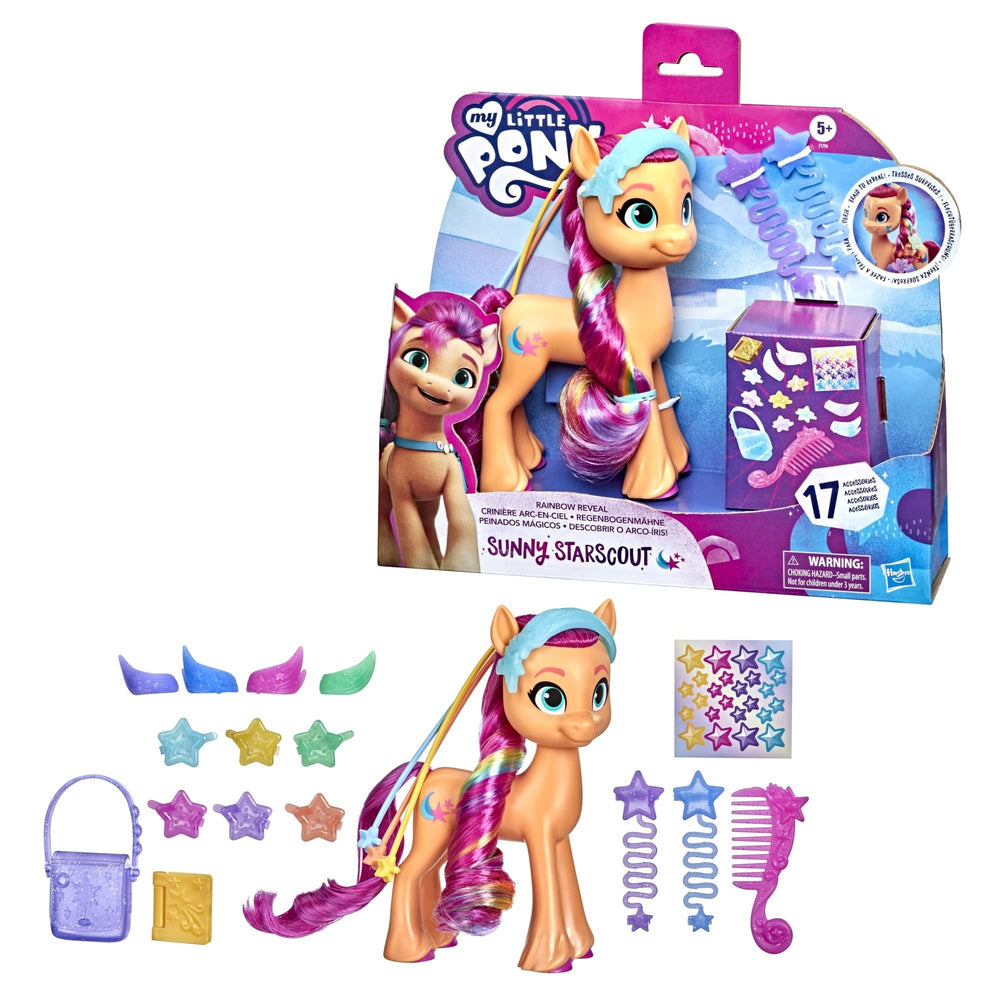 My Little Pony Rainbow Reveal Sunny figure for imaginative play.