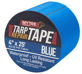 Mytee Products blue tarp repair tape roll patches tears outdoors with UV protection