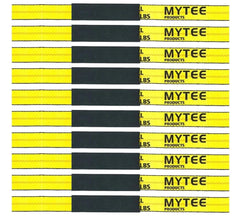 Mytee Products Cordura strap protectors on 12 in by 4 in webbing reduce surface wear