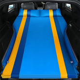 MZYLW car inflatable air mattress backseat setup for comfortable road naps.