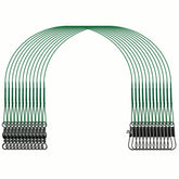 Narcissus wire leaders in 7-inch size with swivels and snaps